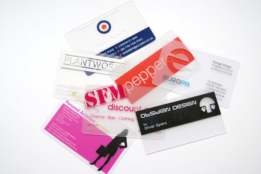 sekvens digtere Onset Clear Plastic Cards & Frosted Plastic Cards Printing | Plastic Card Company